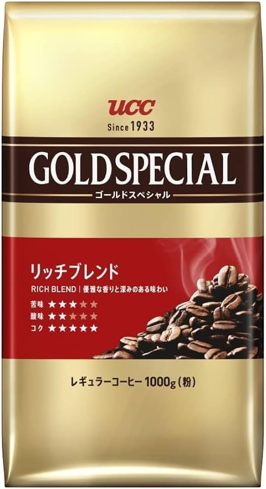 【5袋】UCC GOLD SPECIAL スペシャルブレンド 1000g UCC ゴールドスペシャル スペシャルブレンド 1000g 7176310